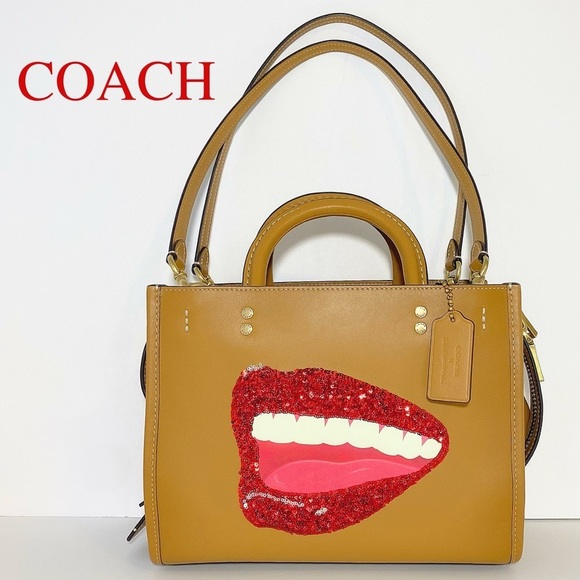 Coach Handbags - Coach X Tom Wesselmann Rogue 25 Mouth Purse Limited Edition Pop Art Bag NWT